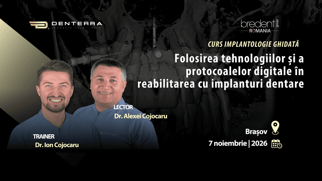 Folosirea Tehnologiilor și a Protocoalelor Digitale în Reabilitarea cu Implanturi Dentare – Event photo
